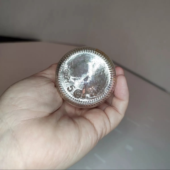 Small Clear Glass Pine Sol Cleaner Bottle 86-5 Copywrite 4 2011 Empty - Picture 7 of 9